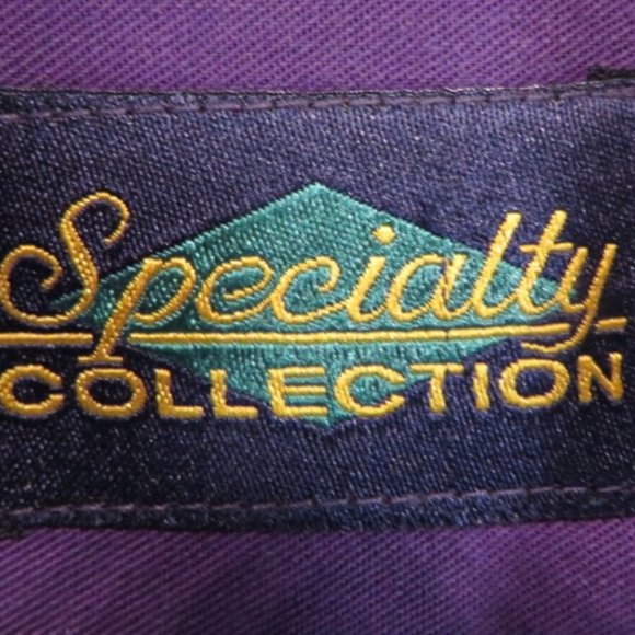 PURPLE Dress Shirt - Short Sleeve - Specialty Collection - Medium - Picture 7 of 9